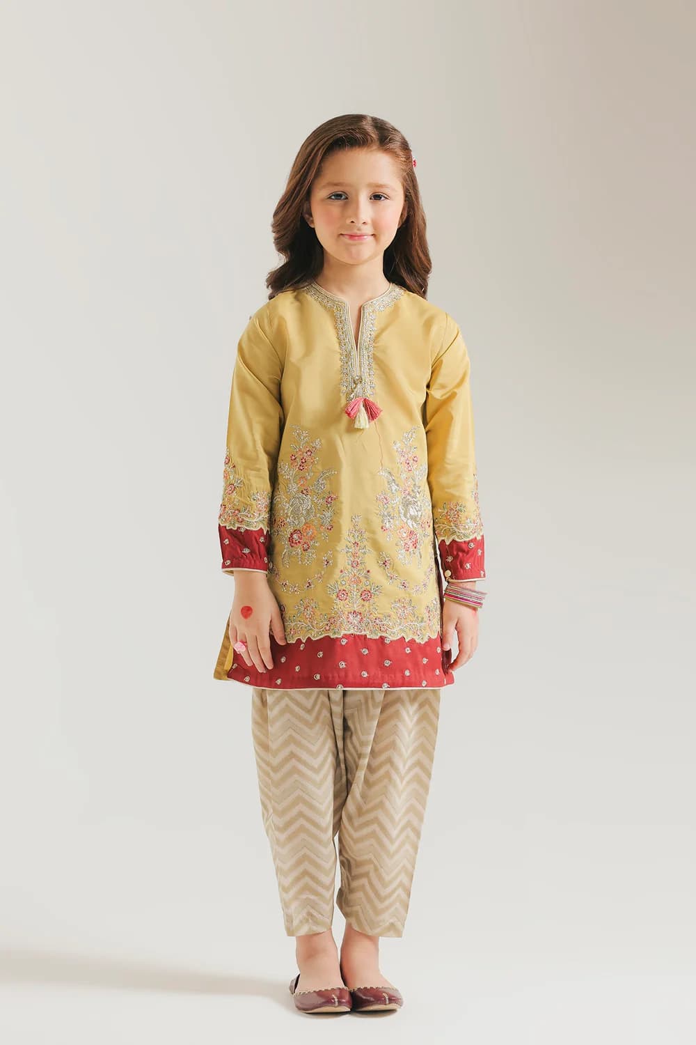 ETHNC Silk Golden 2PCs