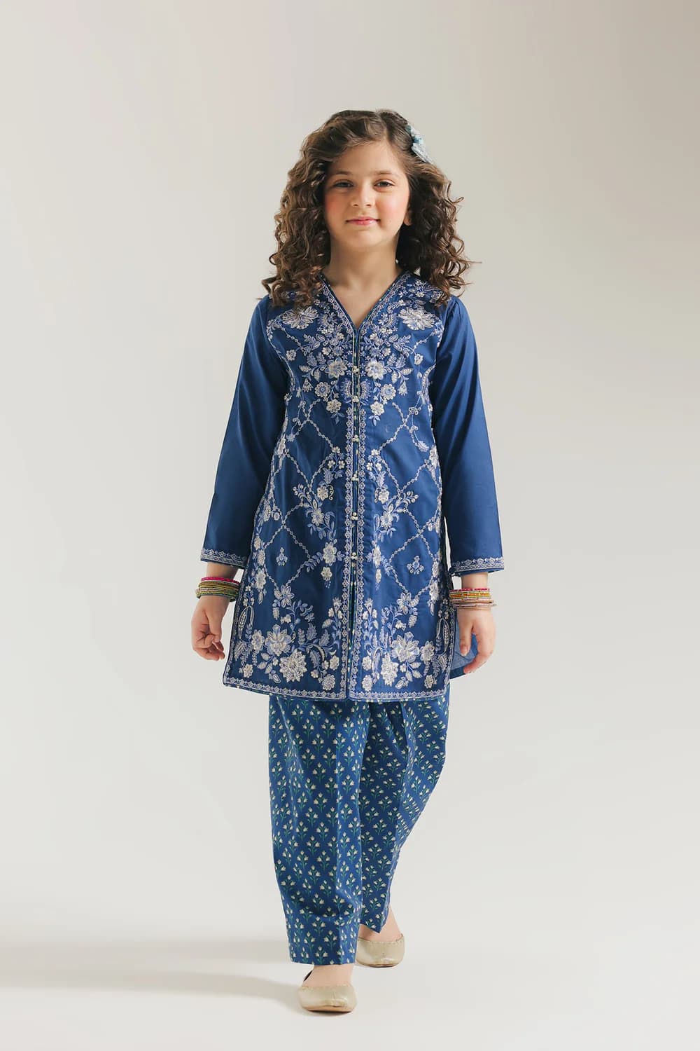 ETHNC Silver Blue 2PCs