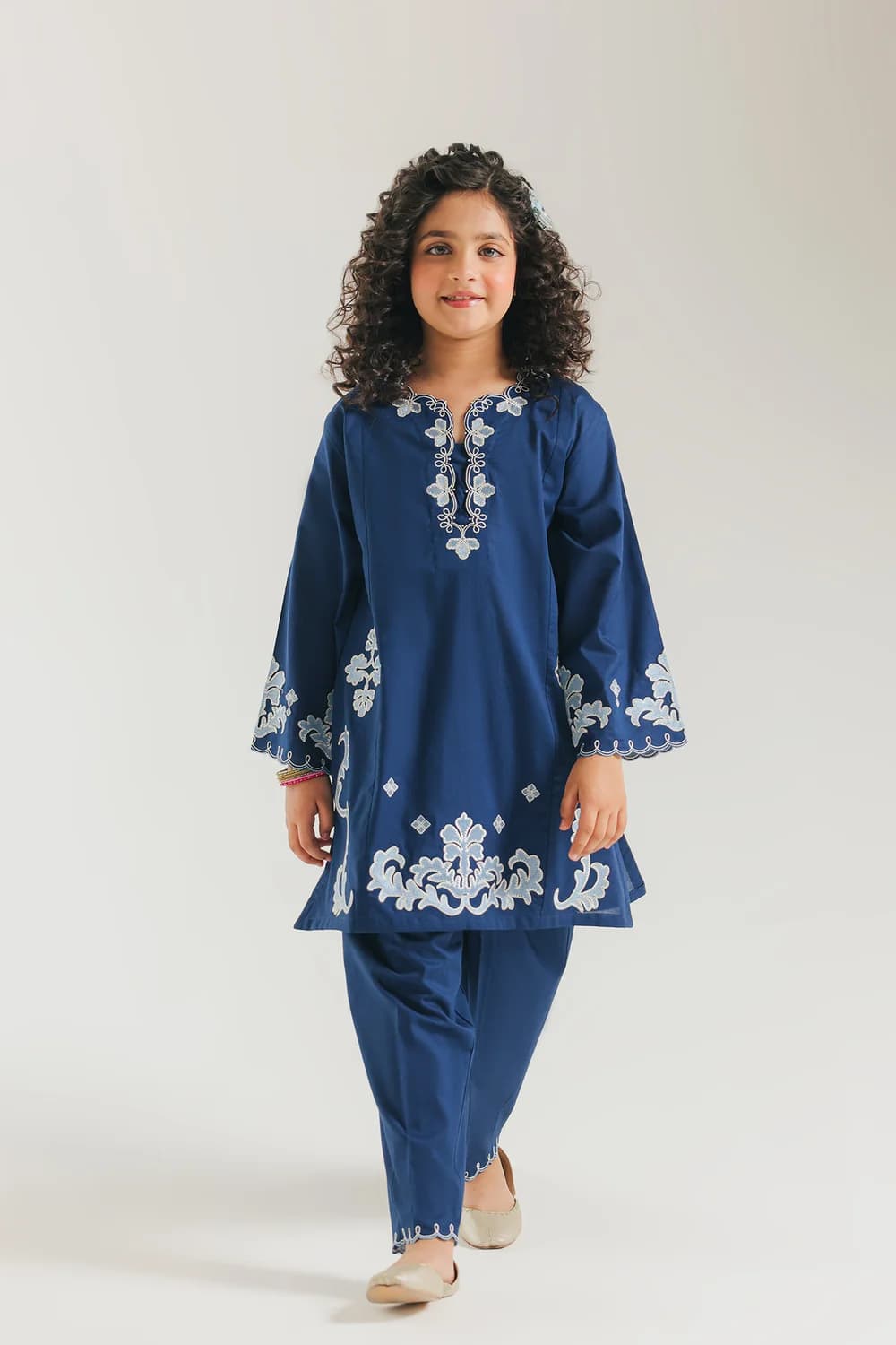 ETHNC Blue Blue 2PCs