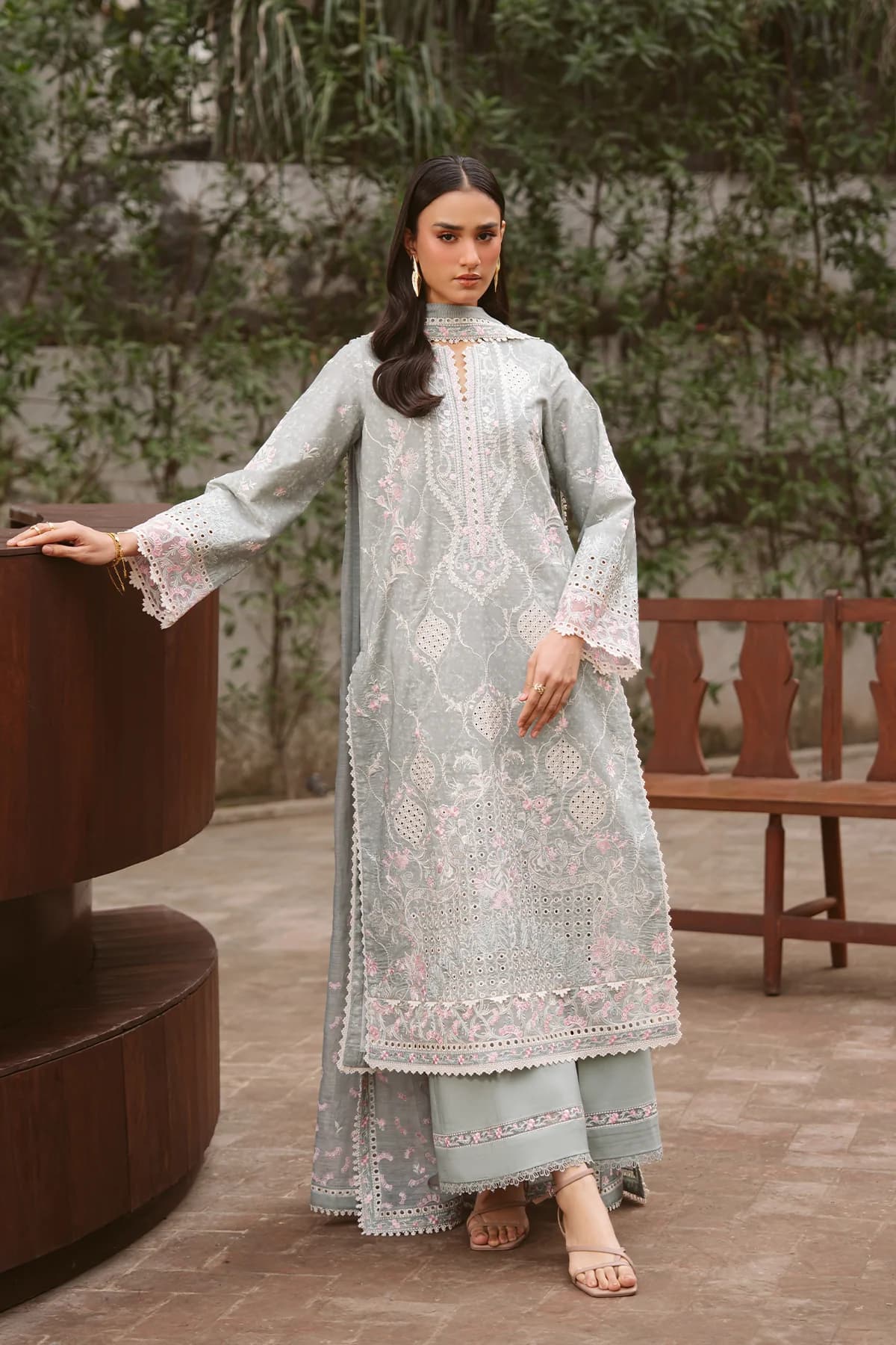 Ayzel Embroidered Lawn 26 Serein Lurelle 3 PC