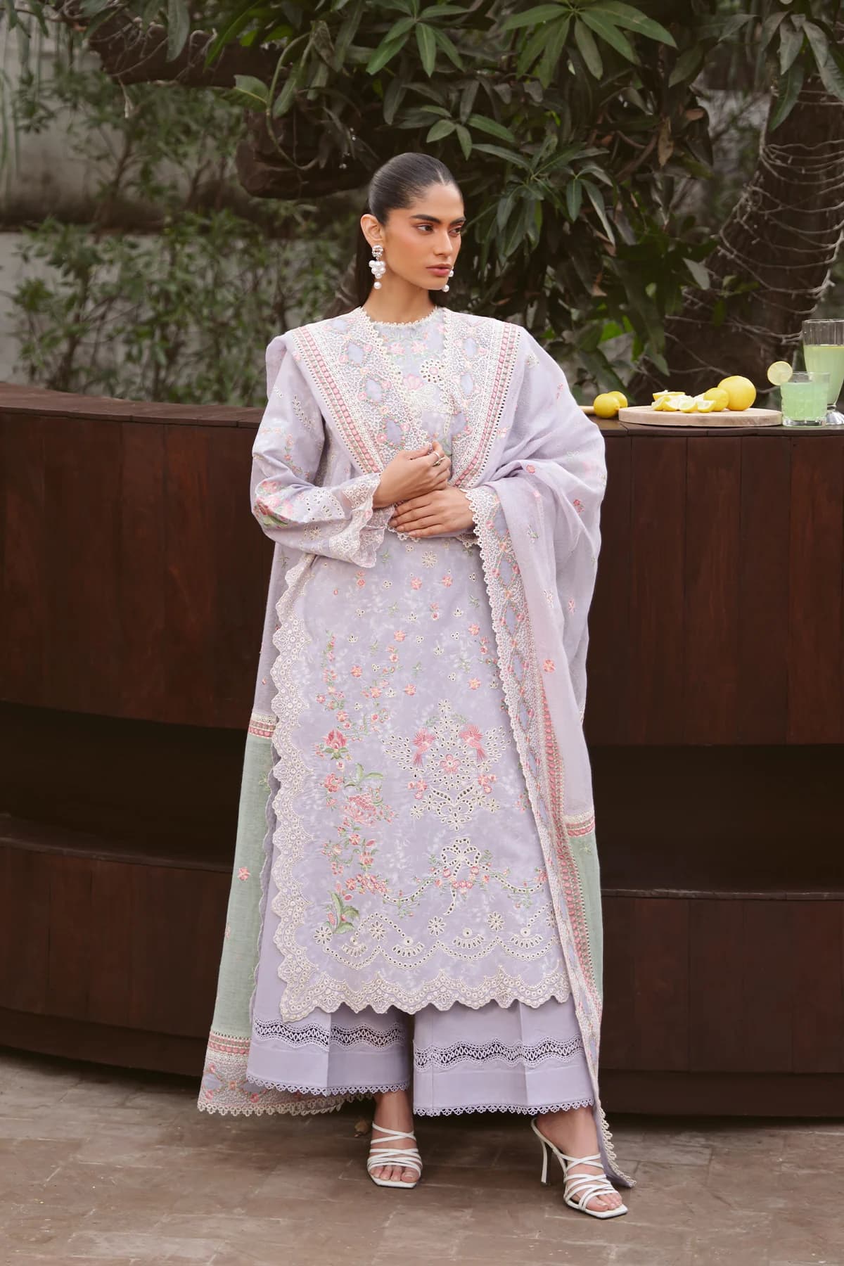 Ayzel Embroidered Lawn 26 Serein Soreya 3 PC