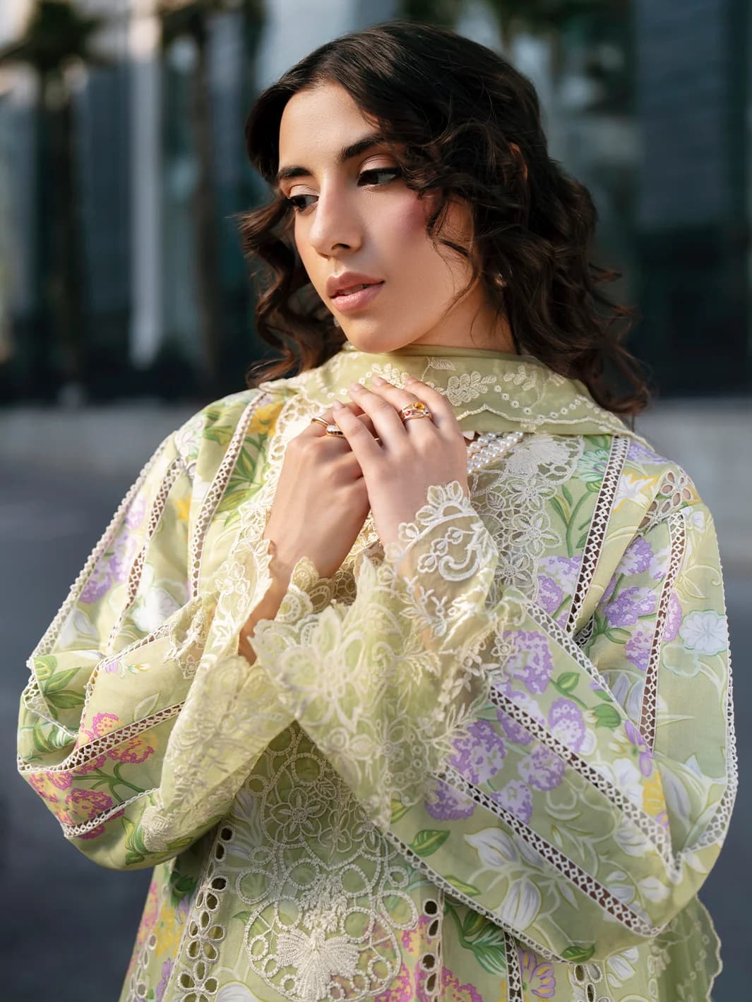 Mahnur Lawn 26 Broadway BW 05 3 PC