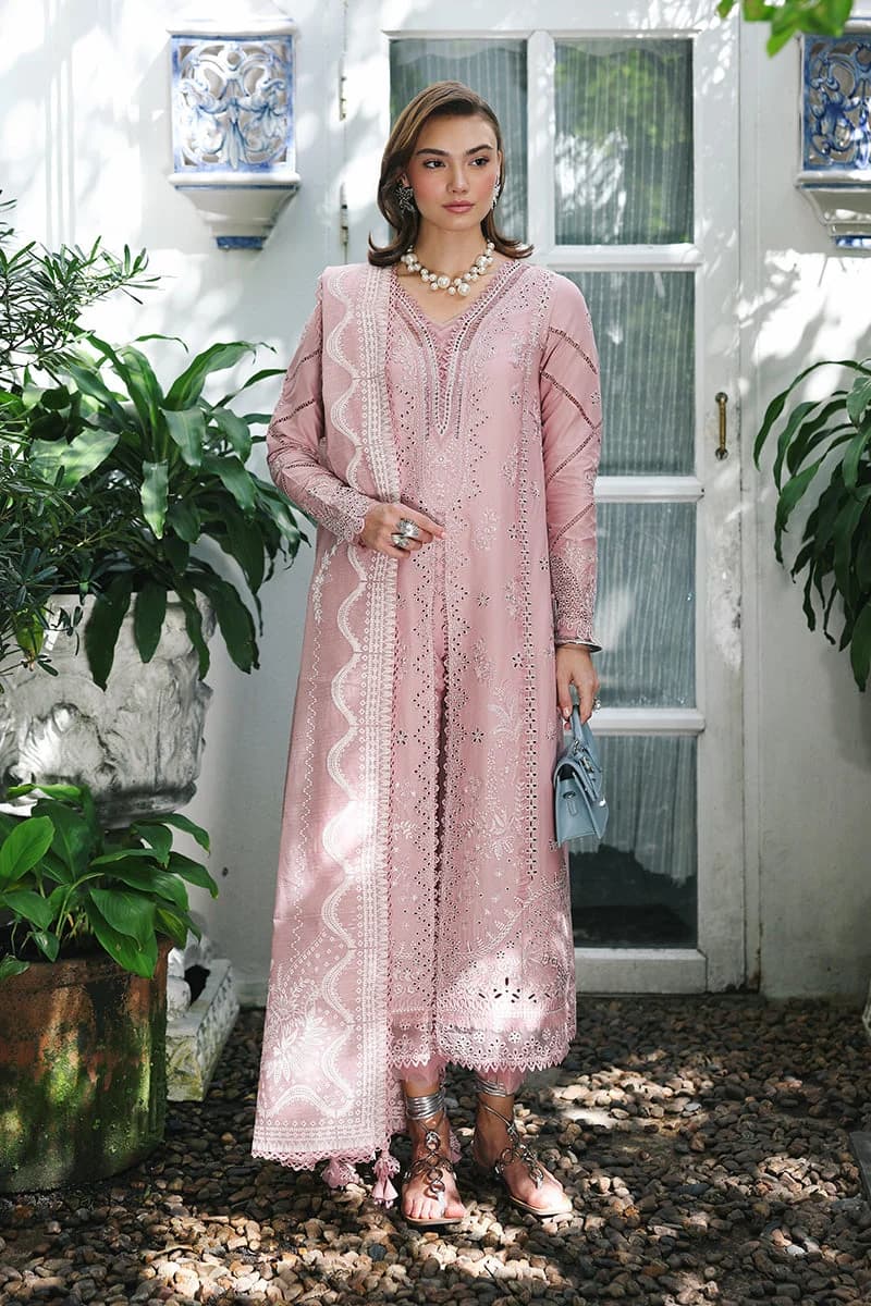 Qalamkar Q Line Lawn Drop 1 Noore 3 PC