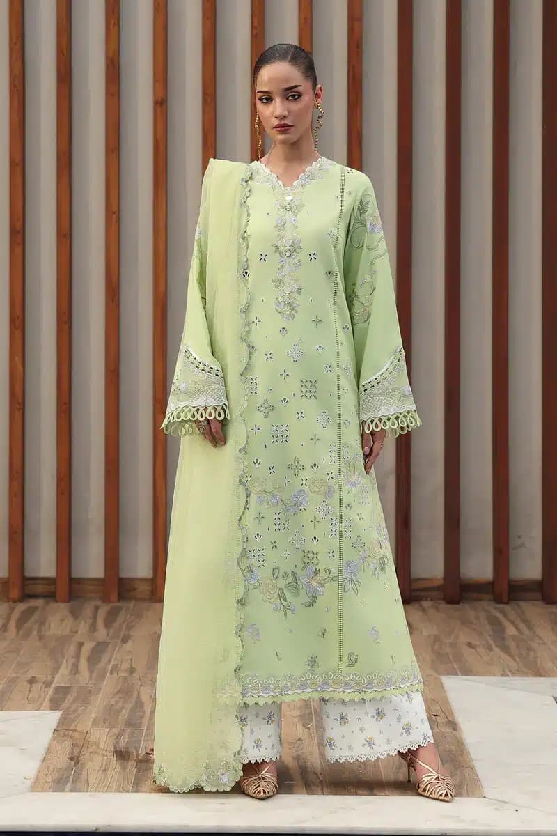 Qalamkar Q Line Lawn Drop 2 Ayana 3 PC