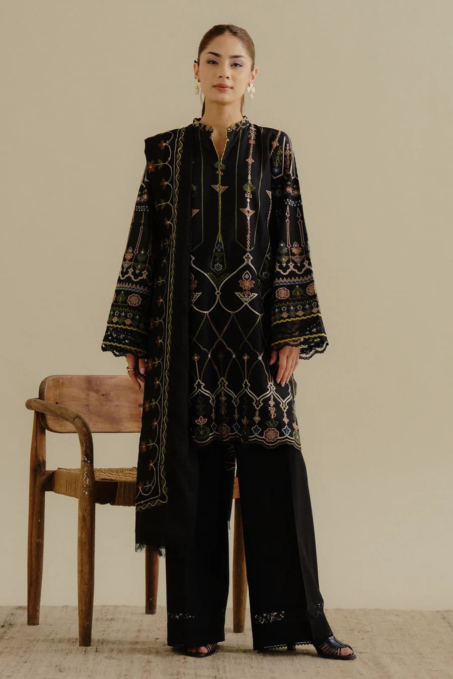 Zara Shahjahan Coco Lawn 25 Drop 2 Iris 2A 3 PC