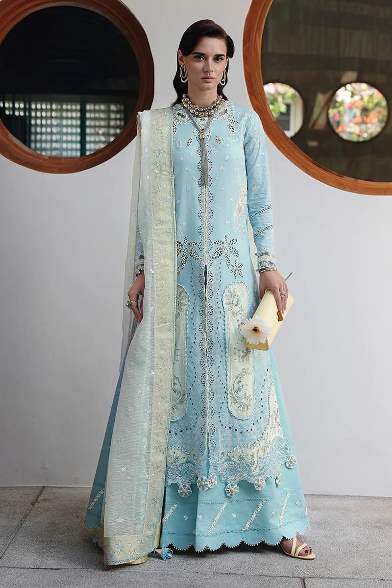 Qalamkar Chikankari Eid Edit 26 Nayra 3 PC