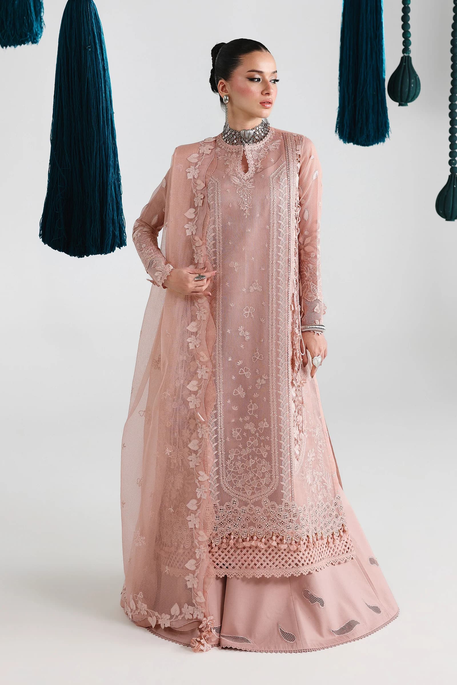 Qalamkar Festive Lawn 26 Jina 3 PC