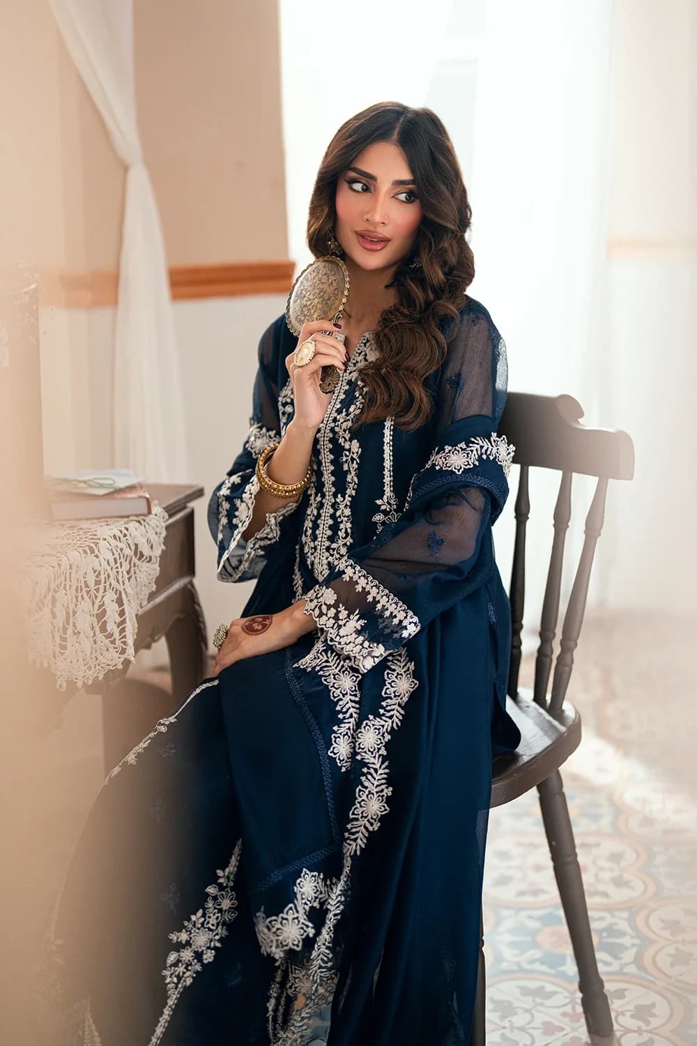 Azure Eid Ensembles Stellar Blue 3 PC