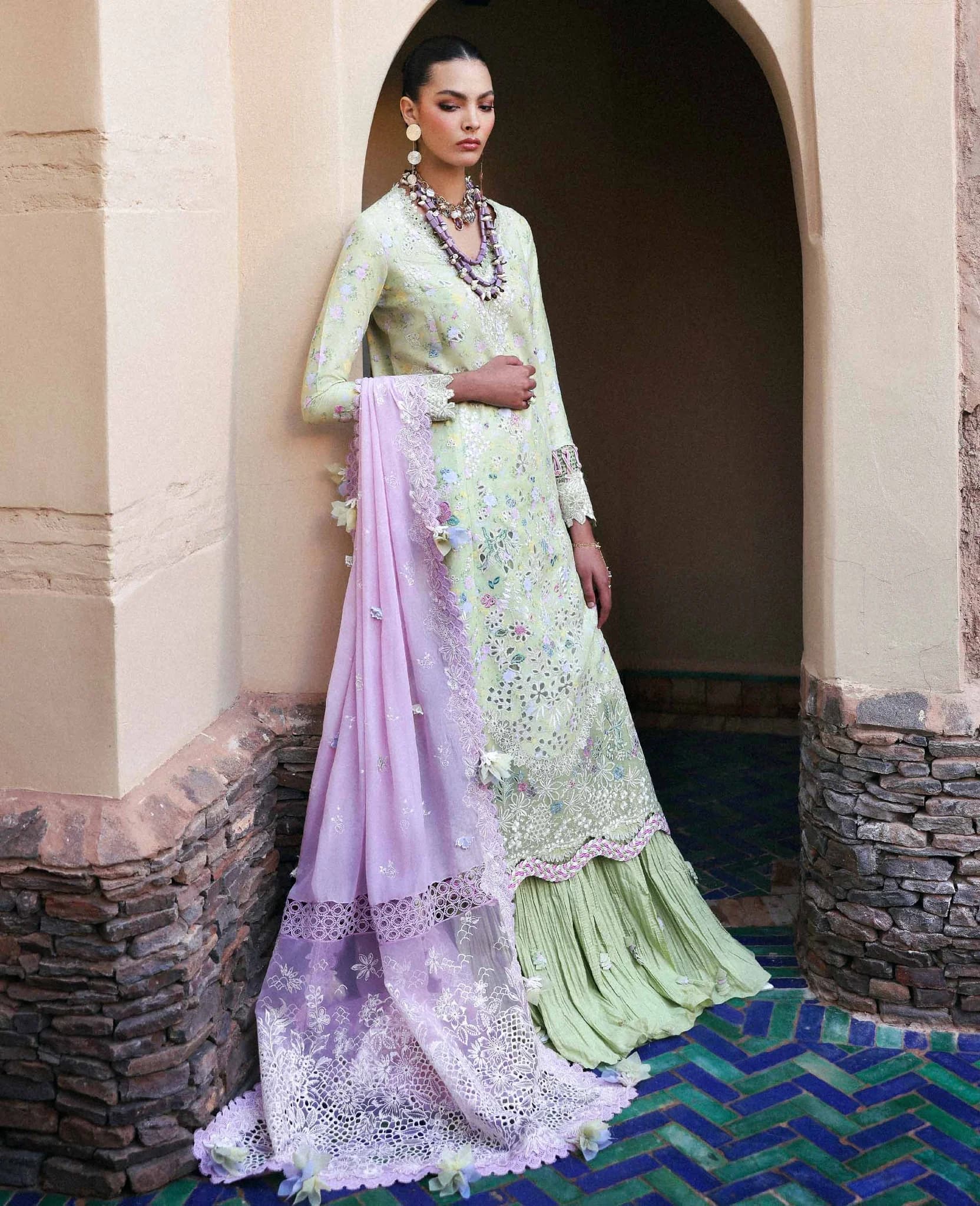 Republic Reine Eid Luxury Lawn D 5A 3 PC